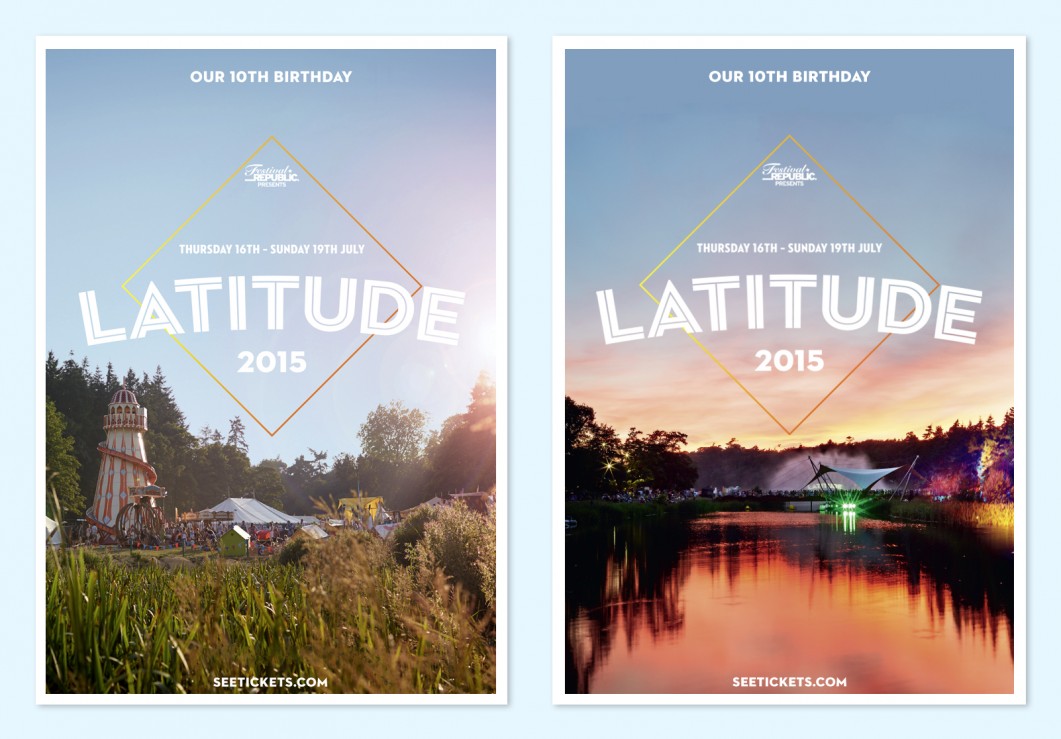 latitute festival branding and design