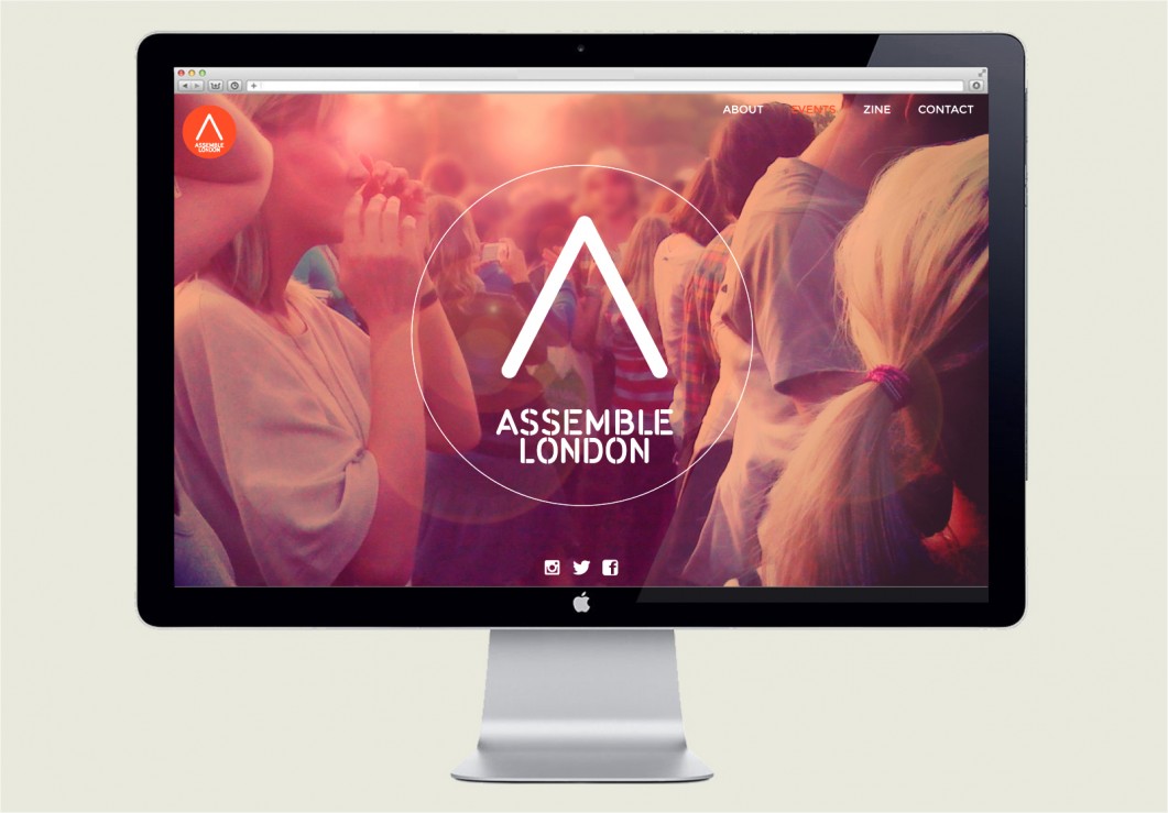 Assemble London website design by Form