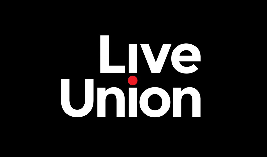 Live Union brand identity logo design by Form