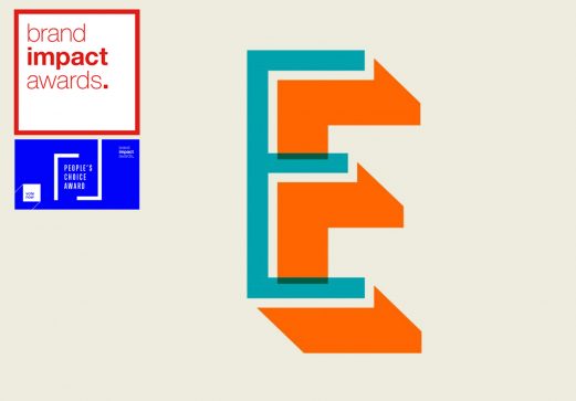 brand impact awards form design ebury logo